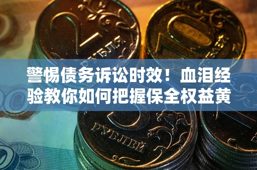济南警惕债务诉讼时效！血泪经验教你如何把握保全权益黄金期