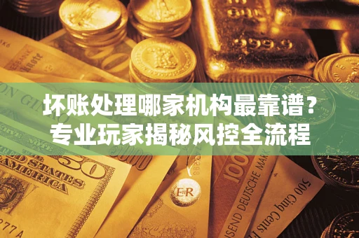 济南坏账处理哪家机构最靠谱？专业玩家揭秘风控全流程