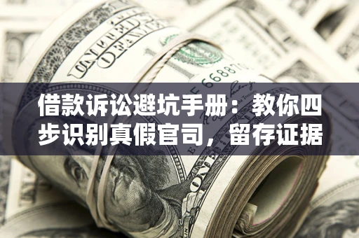 济南借款诉讼避坑手册：教你四步识别真假官司，留存证据不踩雷