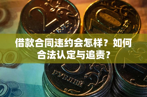 济南借款合同违约会怎样？如何合法认定与追责？