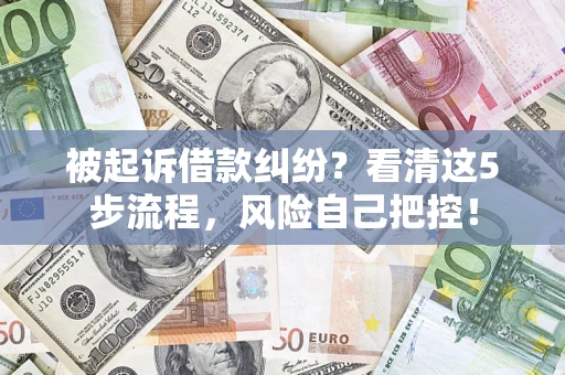 济南被起诉借款纠纷？看清这5步流程，风险自己把控！