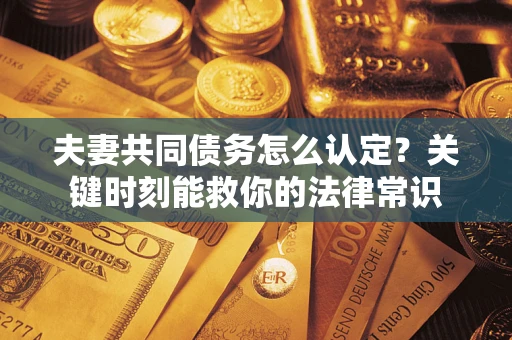 济南夫妻共同债务怎么认定？关键时刻能救你的法律常识