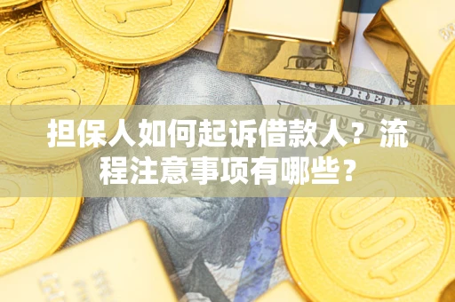 济南担保人如何起诉借款人？流程注意事项有哪些？